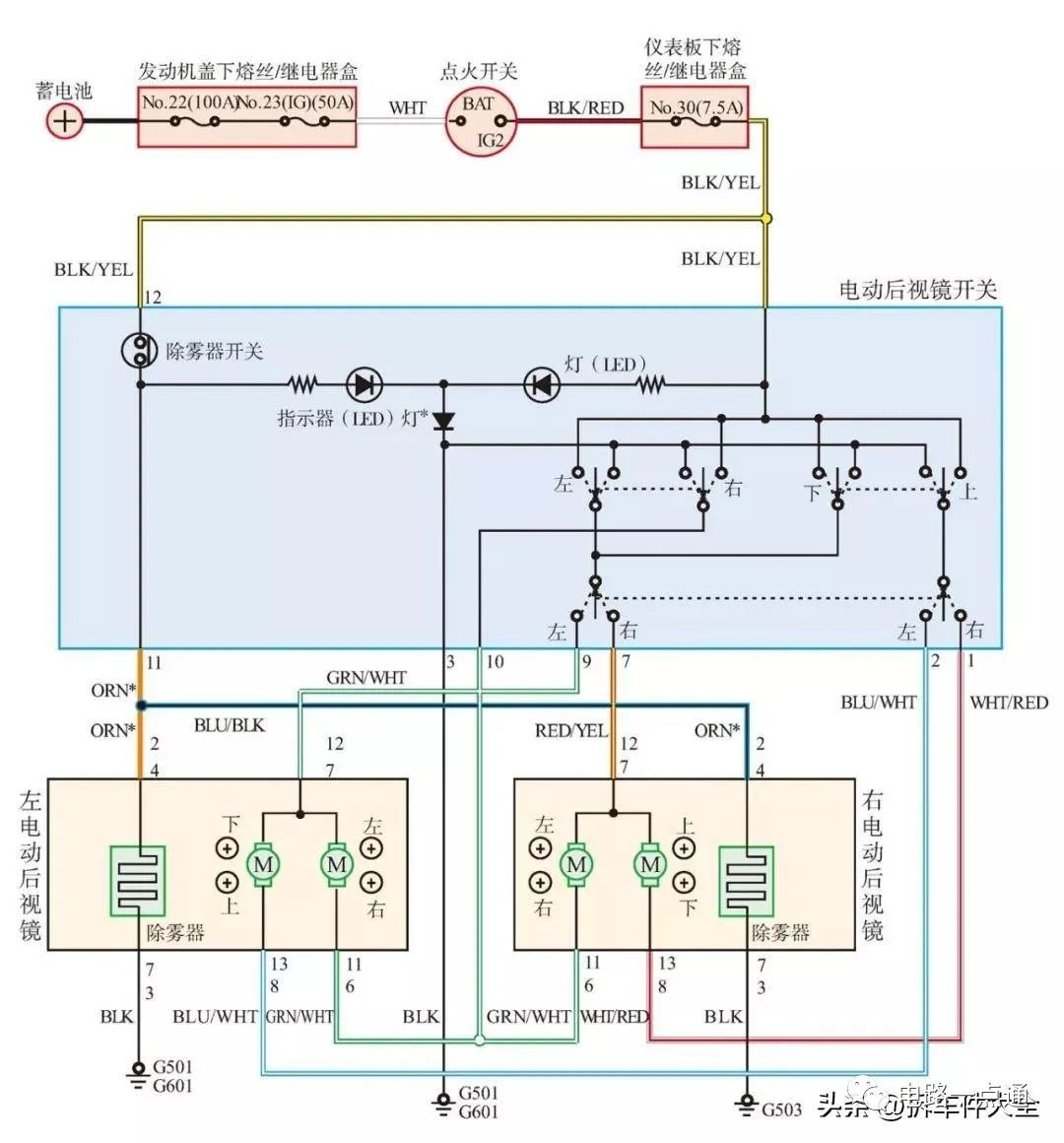 雷火电竞官网 雷火电竞平台汽车电路图识读的基本方法(图15)