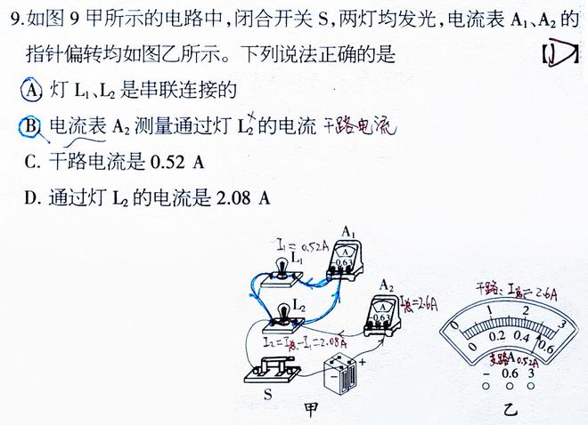 雷火竞技 雷火电竞平台三道题解决电流表的测量对象消灭初中物理第一大电路易错题(图2)