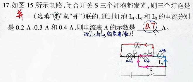雷火竞技 雷火电竞平台三道题解决电流表的测量对象消灭初中物理第一大电路易错题(图3)